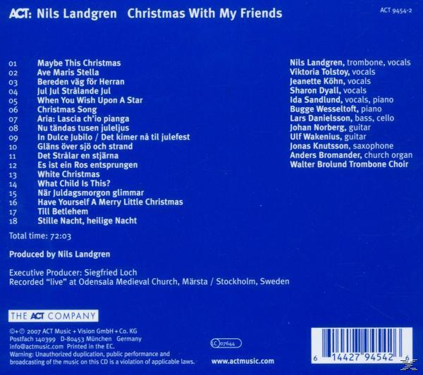 Nils Landgren - Christmas With My Friends  - (CD)