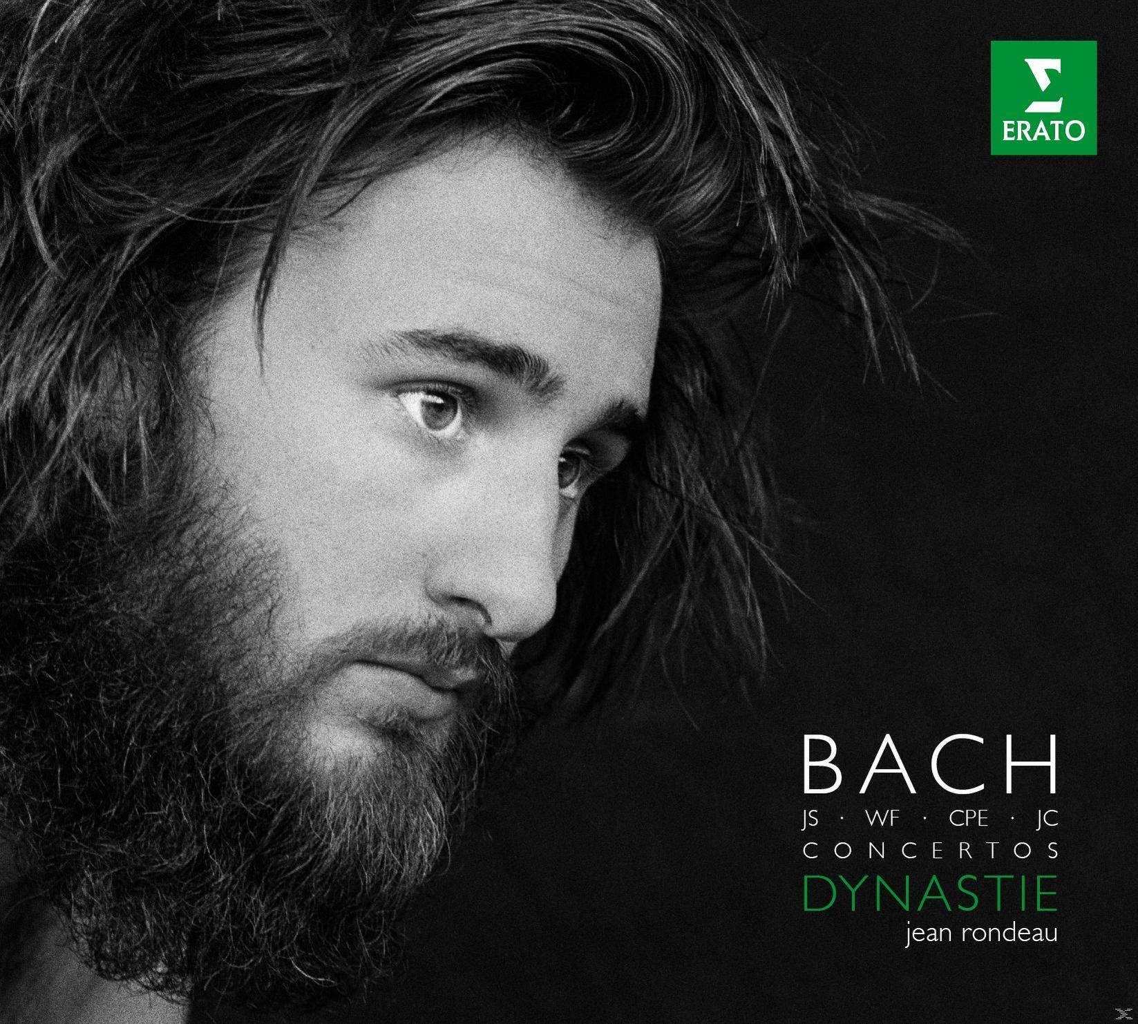 Albumcover. Ein Mann mit langen Haaren und Bart, der zur Seite blickt, das Wort Bach und Text darunter.