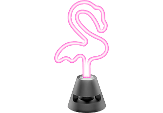 CELLULARLINE Neon Beat Flamingo - Bluetooth Lautsprecher (Schwarz/Pink)