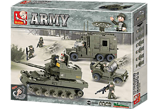 SLUBAN Elitestreitkräfte Set (578 Teile) Konstruktionsspielzeug, Mehrfarbig
