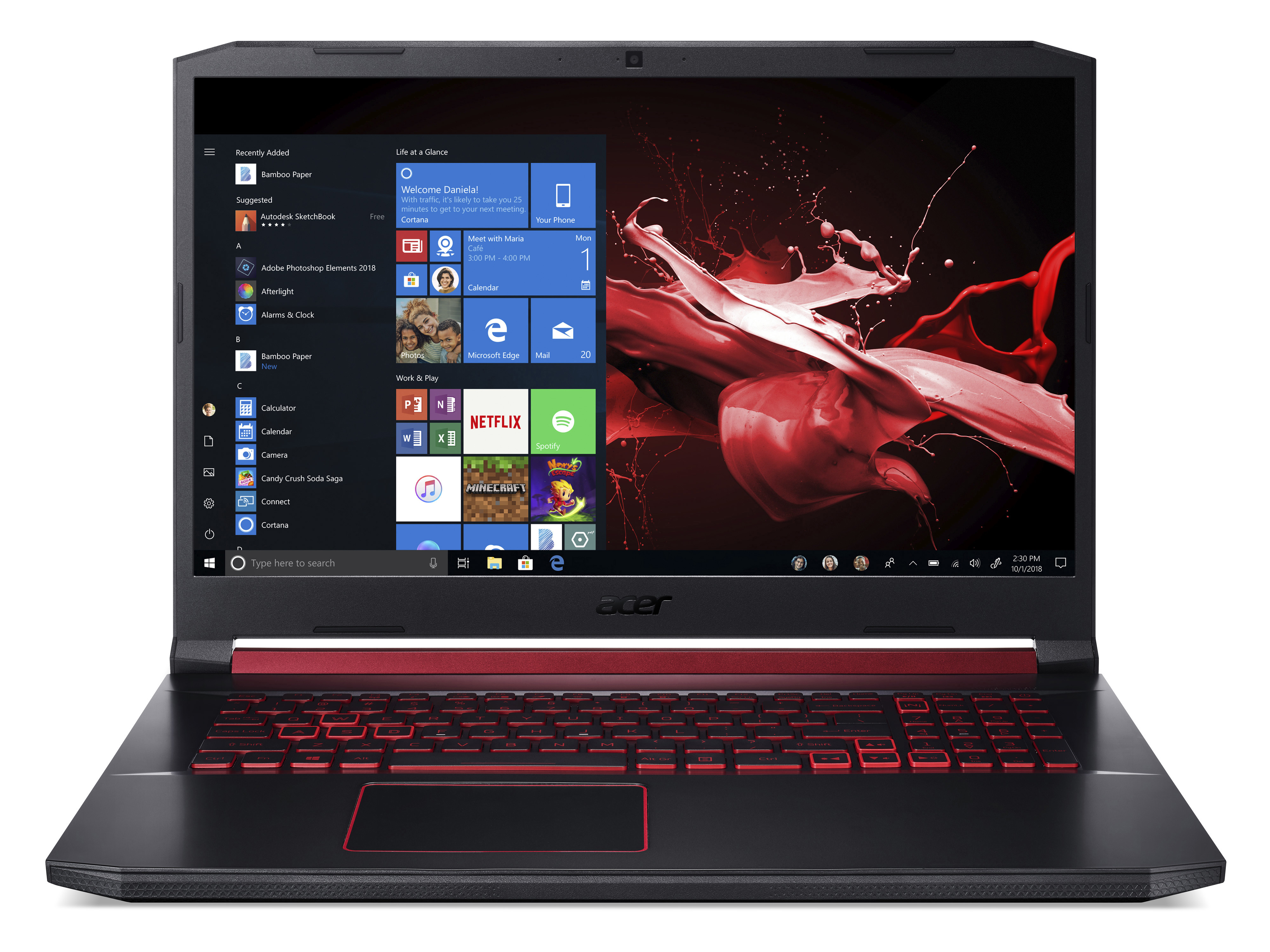 ACER Nitro 5 (AN517-51-76CG) - 17,3 Zoll - Intel® Core™ i7 i7-9750H - 16 GB - 1 TB - NVIDIA GeForce® GTX 1650 - Windows 10 Home (64 Bit)