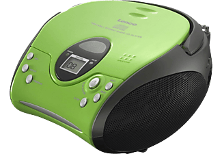 LENCO Outlet LENCO SCD-24 hordozható CD-s rádió, zöld