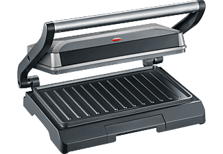 SEVERIN Outlet KG2394 Kompakt grill, inox/fekete, 800 W