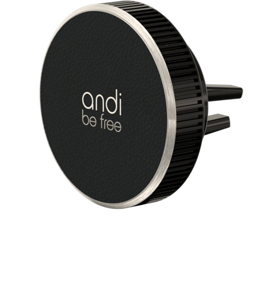 ANDI BE ladestation, Mount Vent Schwarz induktive FREE Charger Wireless Fast