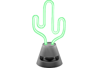 CELLULARLINE Neon Beat Cactus - Altoparlante Bluetooth (Nero/Verde)