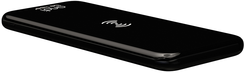 ANDI BE FREE Wireless Fast Charging Powerbank Universell, Schwarz