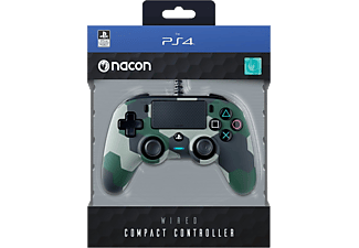 NACON vezetékes kontroller, zöld / terepmintás (PlayStation 4)
