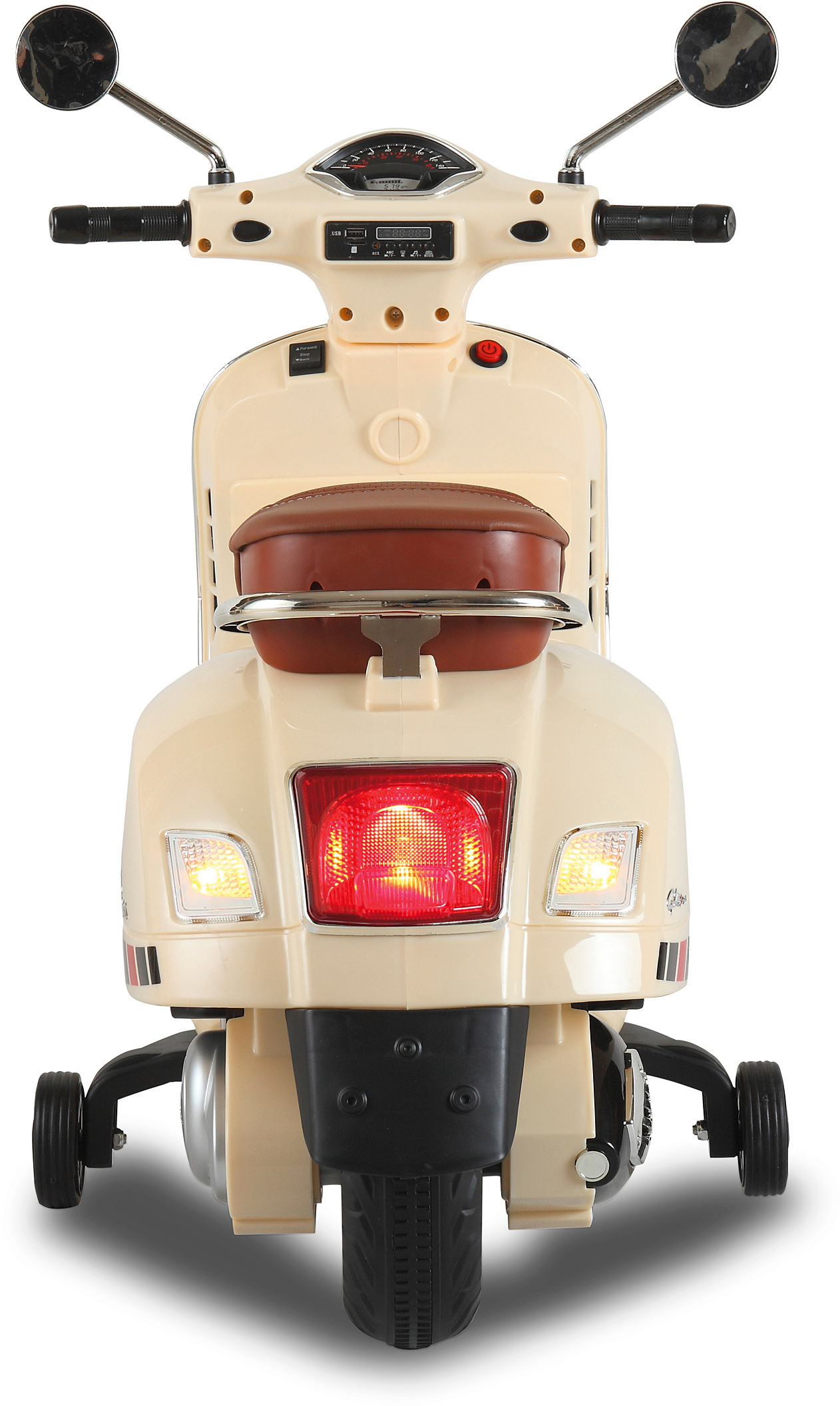 JAMARA KIDS Ride-on Vespa GTS 125 beige 12V Kinderelektrofahrzeug, Beige