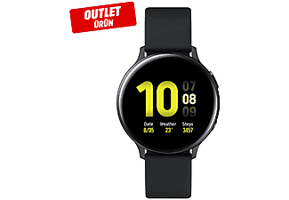 SAMSUNG Galaxy Watch Active 2 44mm Android Uyumlu Akıllı Saat Aluminyum Mat Siyah Outlet 1204040