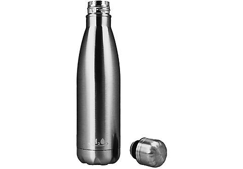 Botella Termo - Puro H2O, Acero Inoxidable, 500ml, Plata