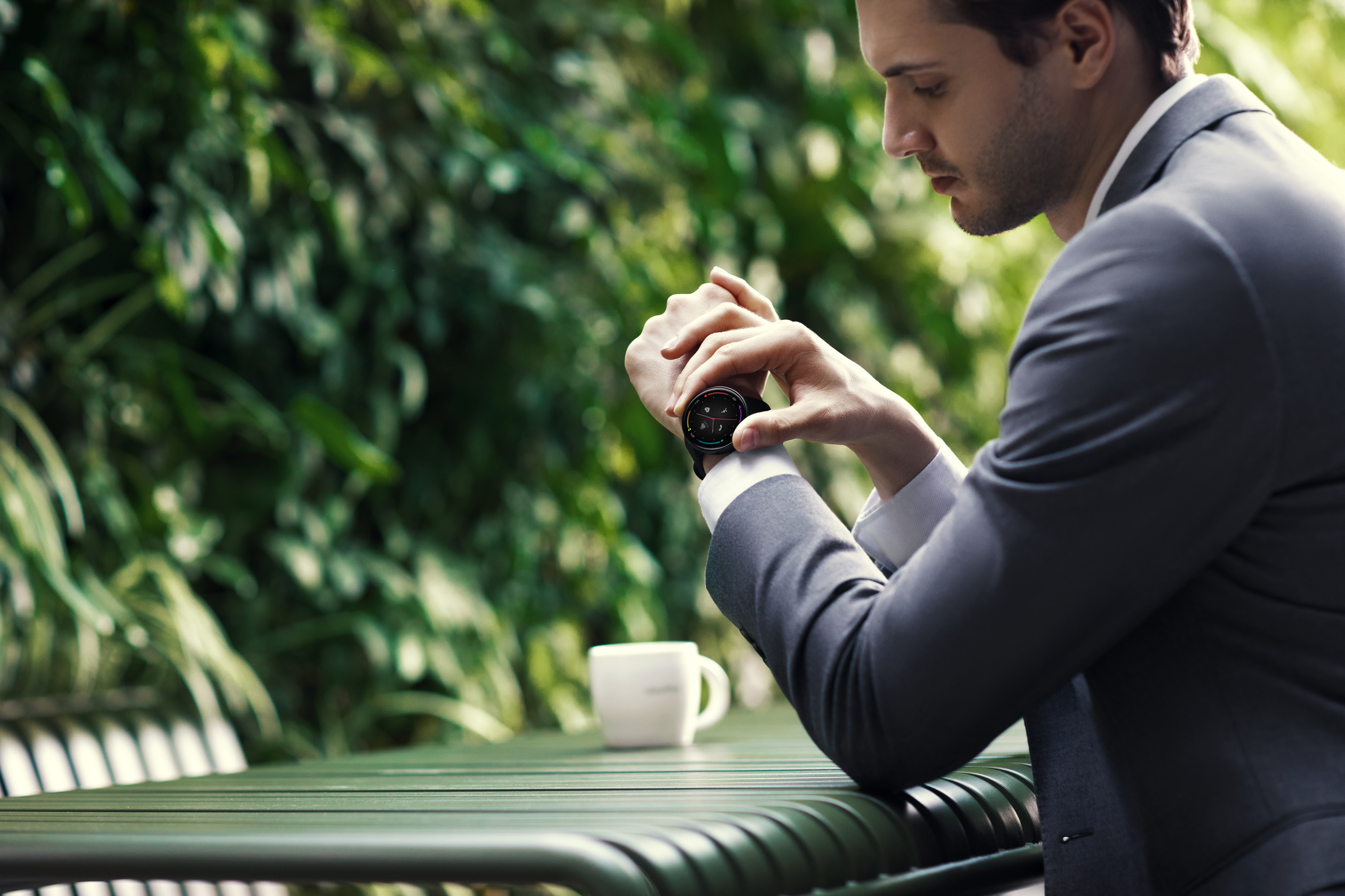 AMAZFIT AC 1817 Nexo Smartwatch Keramik + Kunststoff Silikon, 195 mm, Ceramic Black