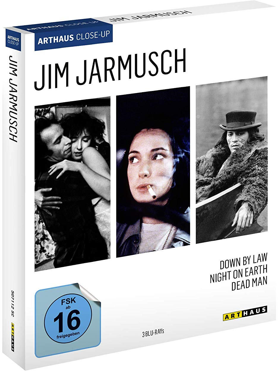 DVD-Hülle mit drei Bildern eines Films mit einem Mann und einer Frau.