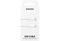 SAMSUNG Câble USB-C - USB-C 5 A 1 m Blanc (EP-DN975BWEGWW)
