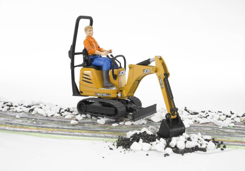 BRUDER JCB Mikrobagger JCB 8010 CTS Spielzeugfahrzeug