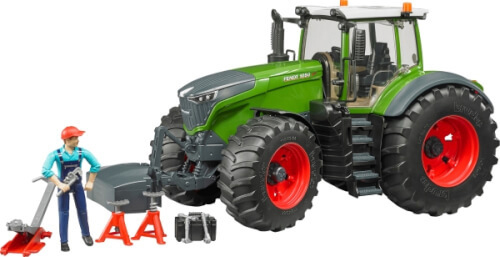 BRUDER Fendt 1050 Vario mit Ausstattung Mechaniker Mehrfarbig Spielzeugfahrzeug plus