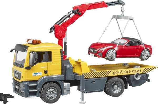 Abschlepp-LKW mit Mehrfarbig TGS MAN Roadster Spielzeugfahrzeug BRUDER