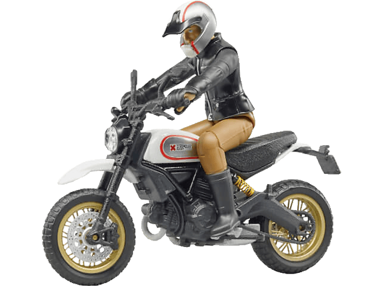 Fahrer Motorrad Modell Spielzeug Bruder Freizeit Scrambler Ducati Desert Sled m 