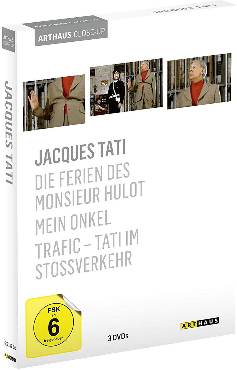 DVD-Box-Set mit drei Bildern eines Mannes im Anzug.