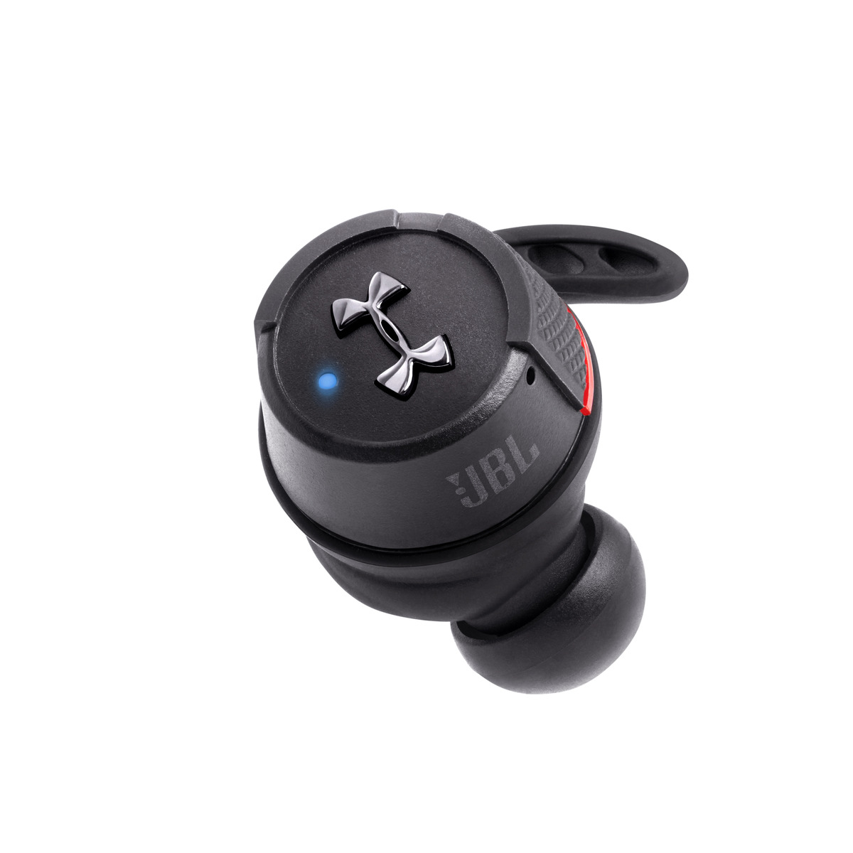 Auriculares True Wireless - JBL Under Armor Flash True Wireless, 5h, IPX7,  Bluetooth, Negro