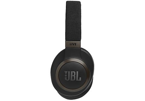 Auriculares inalámbricos - JBL LIVE 650 BT NC, Bluetooth, Cancelación ruido, Alexa/Asistente Google, Negro