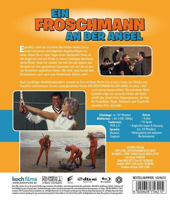 JERRY LEWIS: EIN FROSCHMANN AN DERANGEL Blu-ray