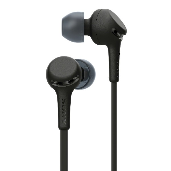 Auriculares inalámbricos - Sony WIXB400B.CE7, Bluetooth, Extra Bass, Control volumen, Autonomía 15 h, Negro