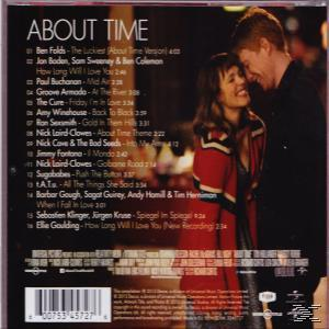 CD borító egy filmről, ölelkező párral és a film zeneszámlistájával.