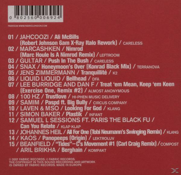 Ewan Pearson - Fabric 35  - (CD)