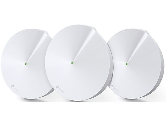 TP-LINK Deco M9 Plus - Sistema di rete Wi-Fi mesh (Bianco)