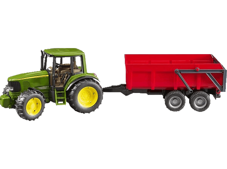 Deere John Wannenkippanhänger mit Mehrfarbig Spielzeugfahrzeug 6920 BRUDER