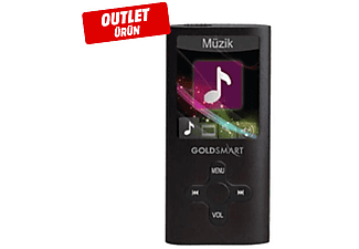 GOLDMASTER MP3-224 Siyah 8 GB MP3 Player Outlet 1156310