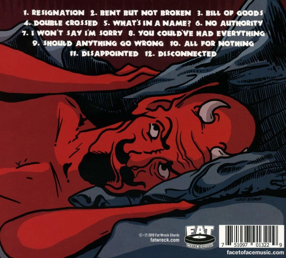CD-Cover mit einer roten Teufelsillustration und Trackliste.