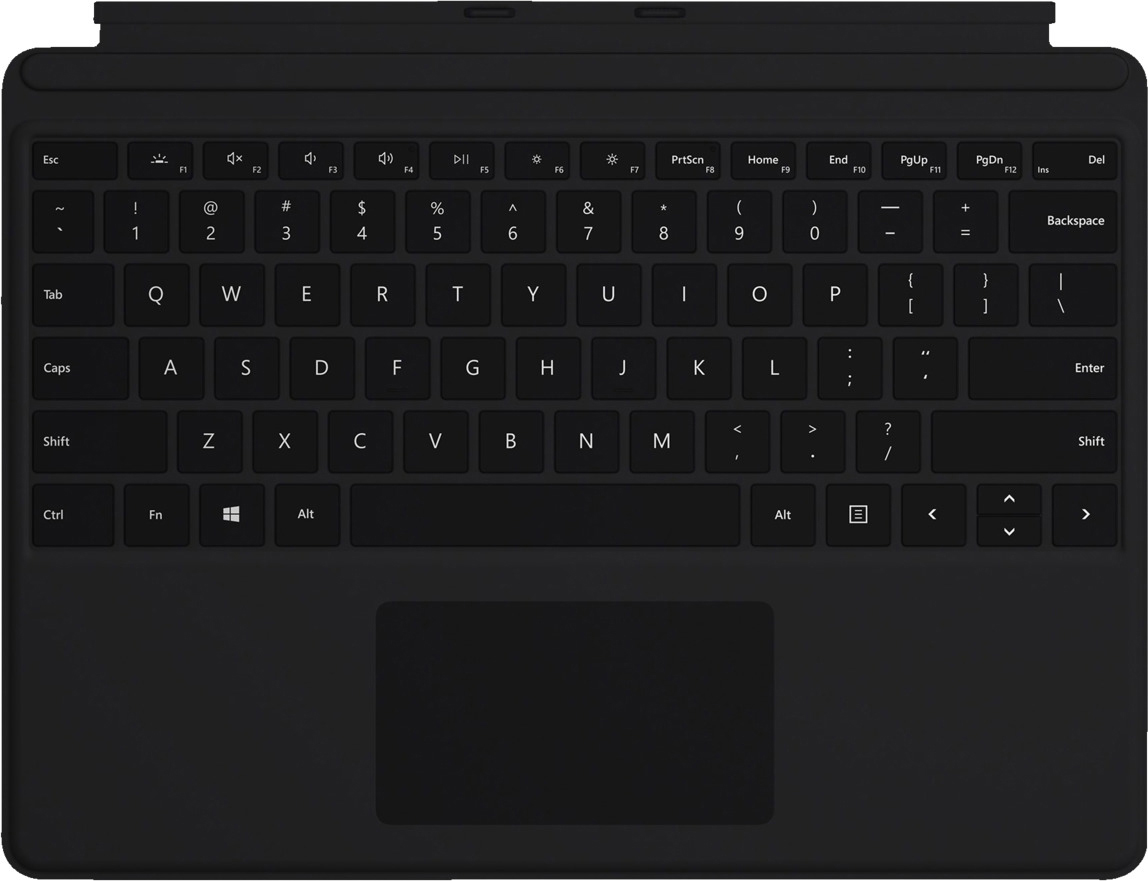 Schwarz Microsoft, Pro MICROSOFT B2B - X Surface Keyboard,