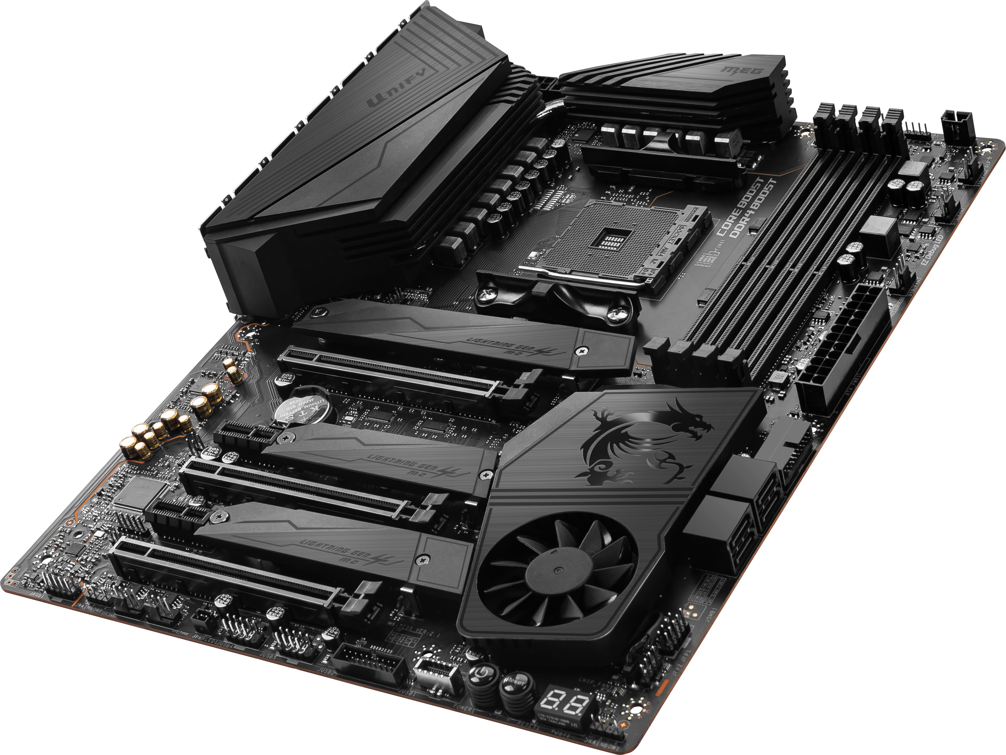 MSI MEG X570 UNIFY Mainboard Mehrfarbig