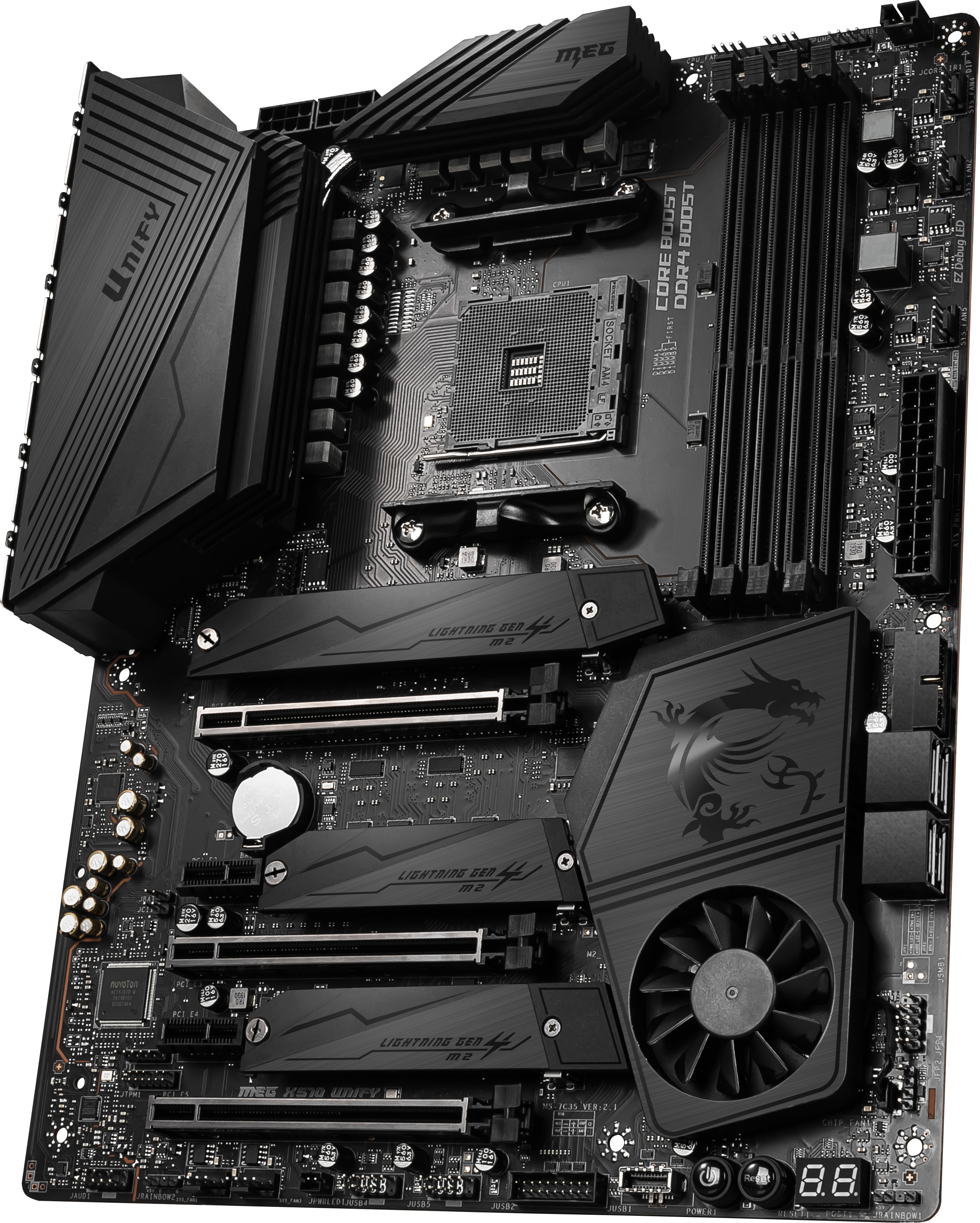 MSI MEG X570 UNIFY Mainboard Mehrfarbig