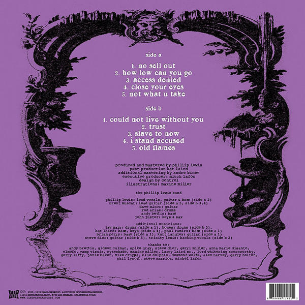 Phil Lewis - More Purple Than Black  - (Vinyl)