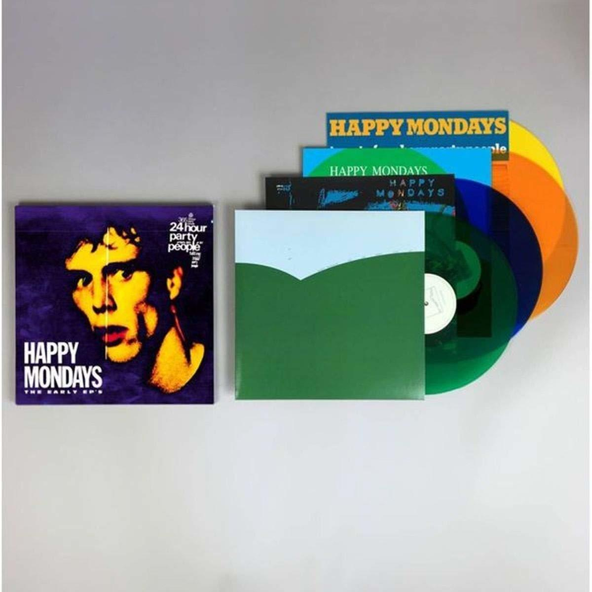 Happy Mondays - The Early EPs (4x coloured EP Boxset)  - (Vinyl)