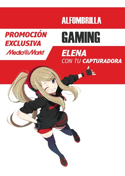 Capturadora de vídeo - Avermedia Live Gamer Mini GC311, HDMI, MicroUSB, 1080p60, Portátil + MousePad Elena