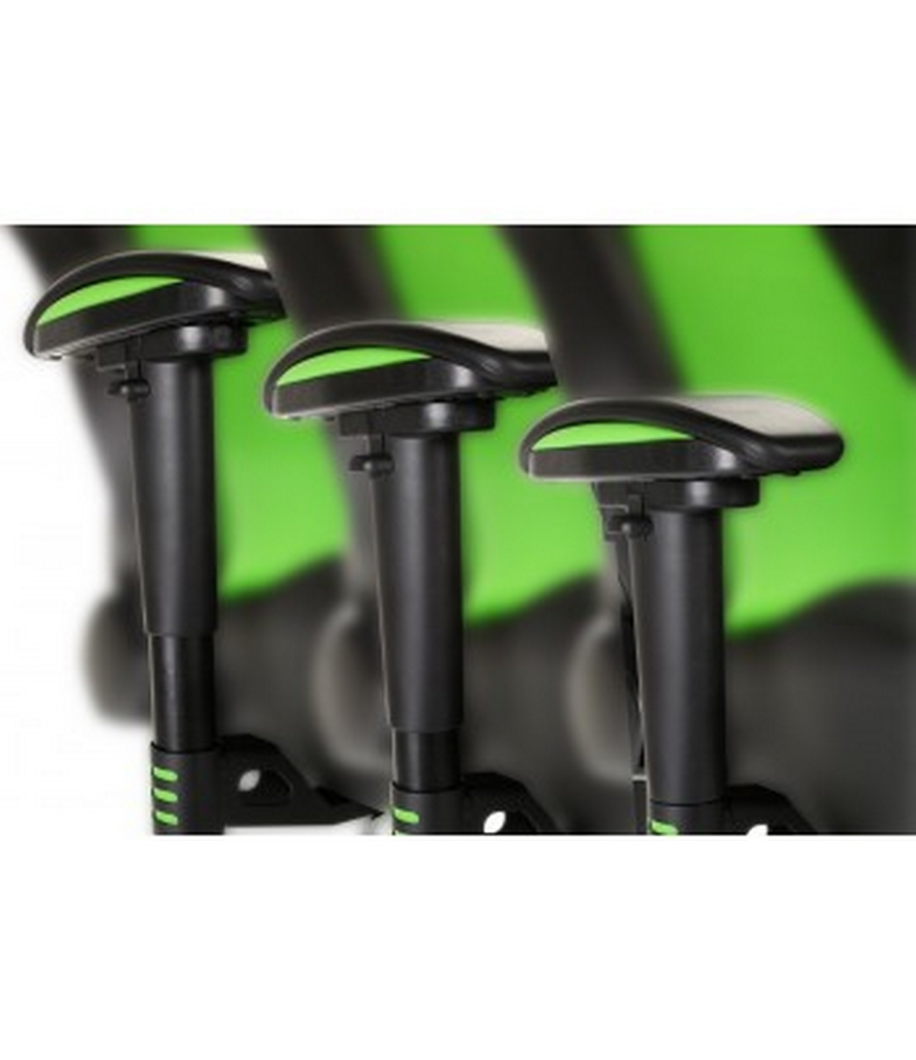 Silla gaming - Playseat L33T, 3D, Acolchado, Regulable, Reposabrazos ajustable, Verde