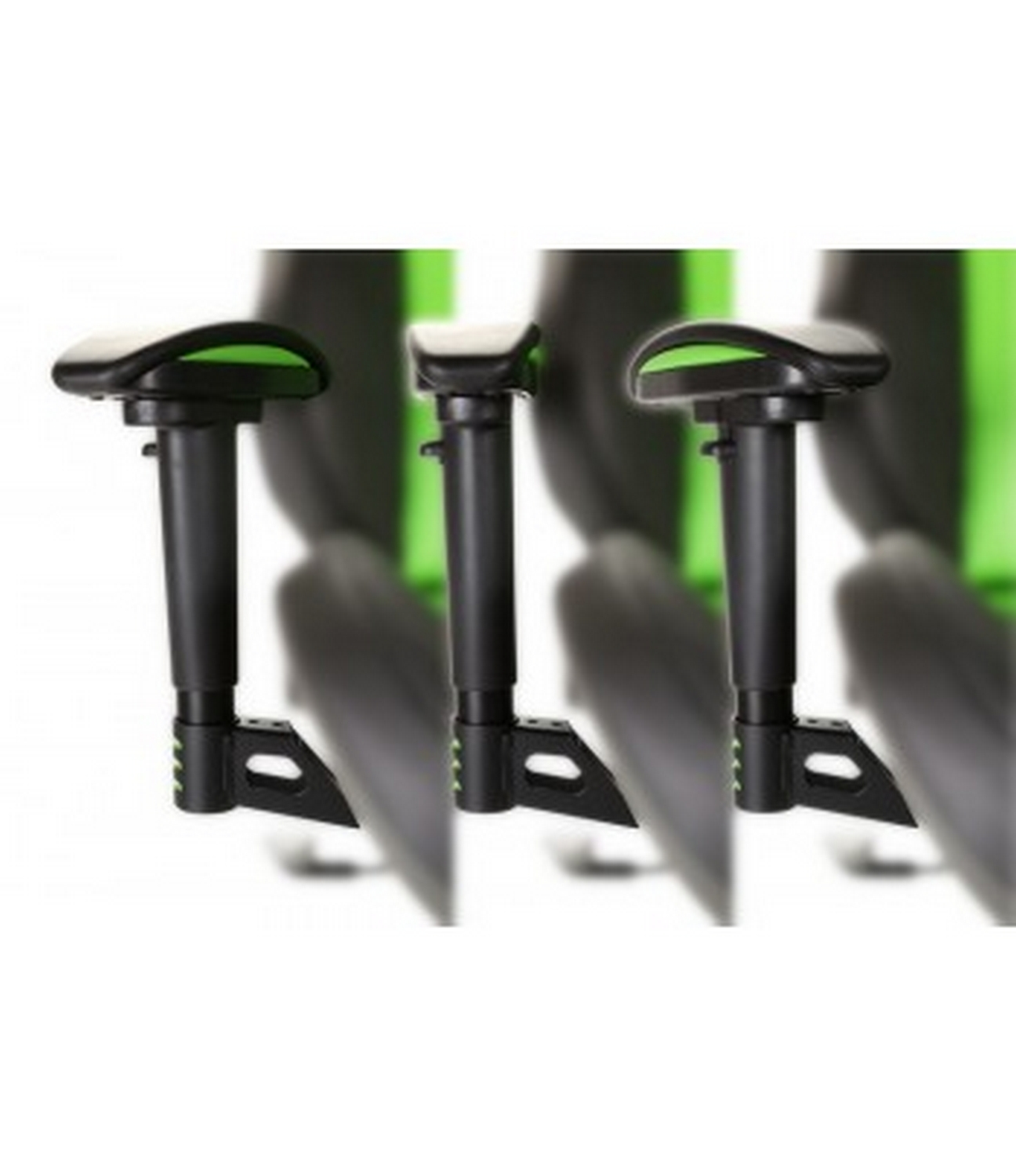 Silla gaming - Playseat L33T, 3D, Acolchado, Regulable, Reposabrazos ajustable, Verde