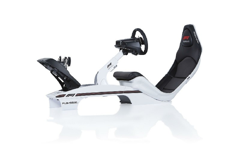 Estructura gaming - Playseat F1 Licencia Oficial, Universal, Hasta 122 kg, Blanco