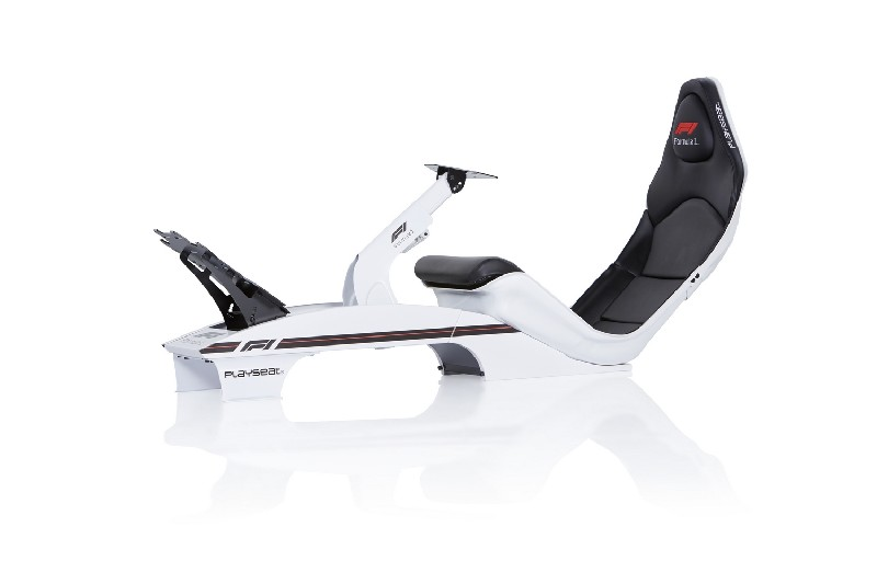 Estructura gaming - Playseat F1 Licencia Oficial, Universal, Hasta 122 kg, Blanco