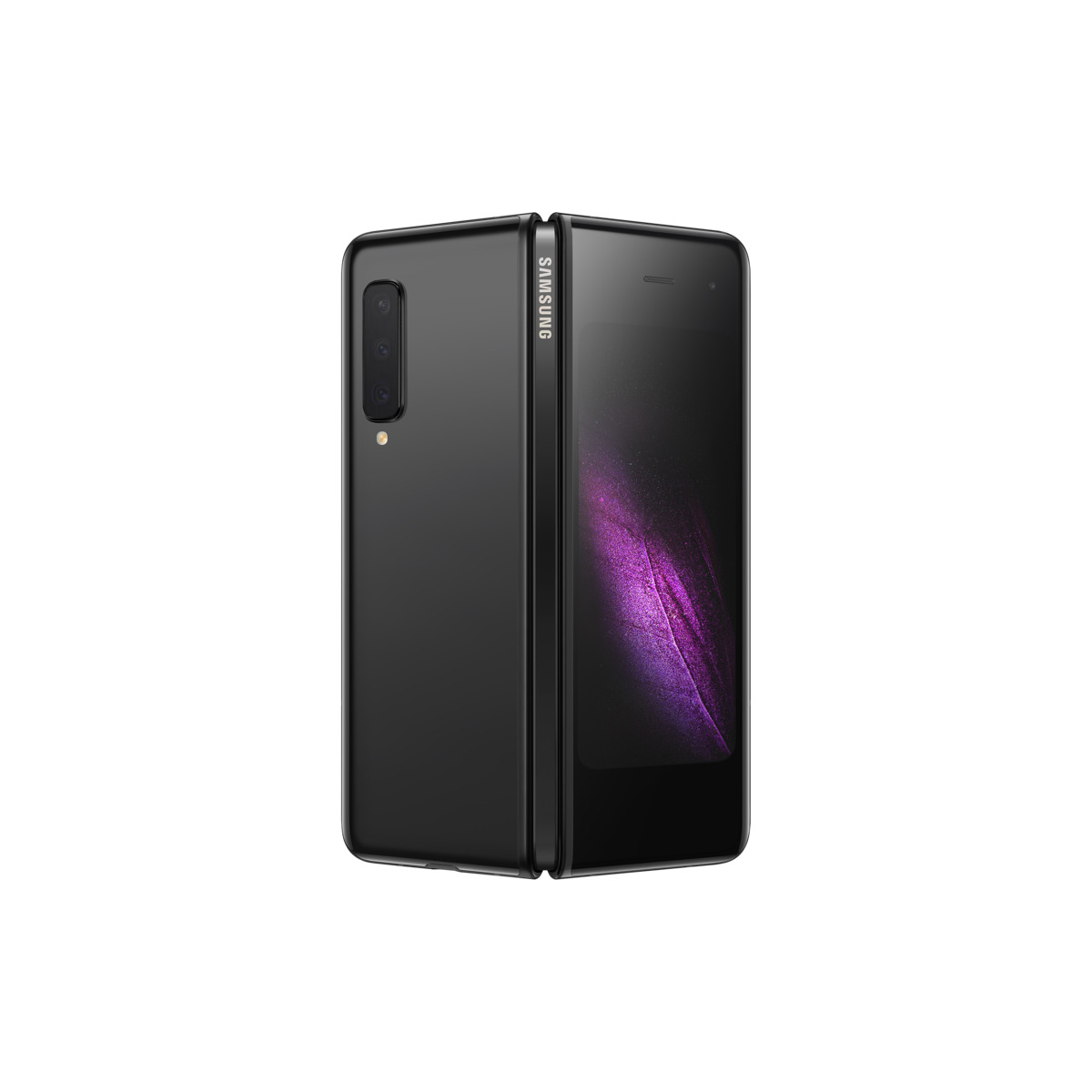 Móvil - Samsung Galaxy Fold, Negro, 512 GB, 12 GB RAM, 7.1" QXGA+, Snapdragon 855, 4380 mAh, Android