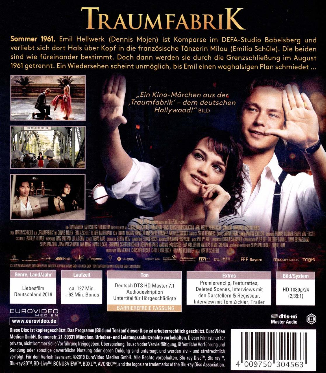 Traumfabrik Blu-ray