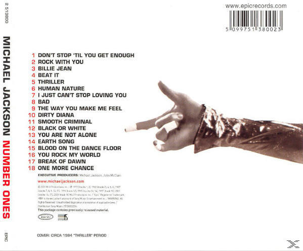 Michael Jackson - Number Ones | CD