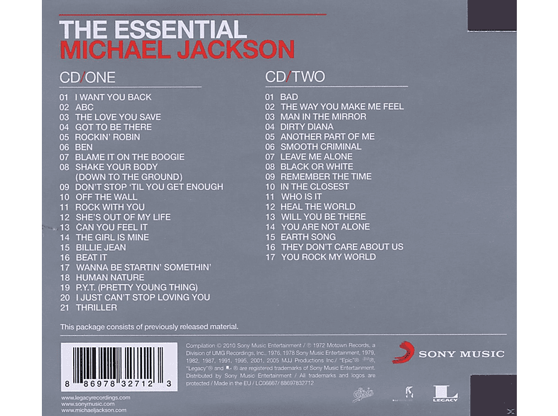 Michael Jackson | The Essential Michael Jackson CD | MediaMarkt