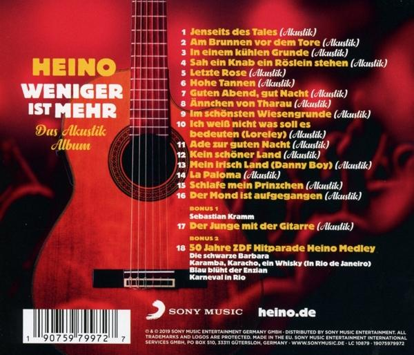 Heino - Live & Unplugged  - (CD)