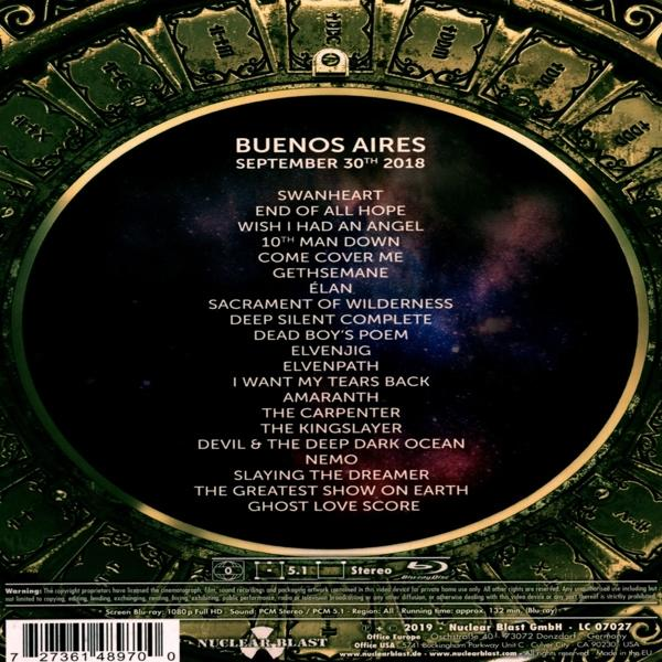 - Buenos Nightwish - in Aires Decades:Live (Blu-ray)