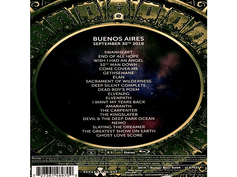 Thumbnail - Nightwish - Decades:Live in Buenos Aires (Blu-ray)