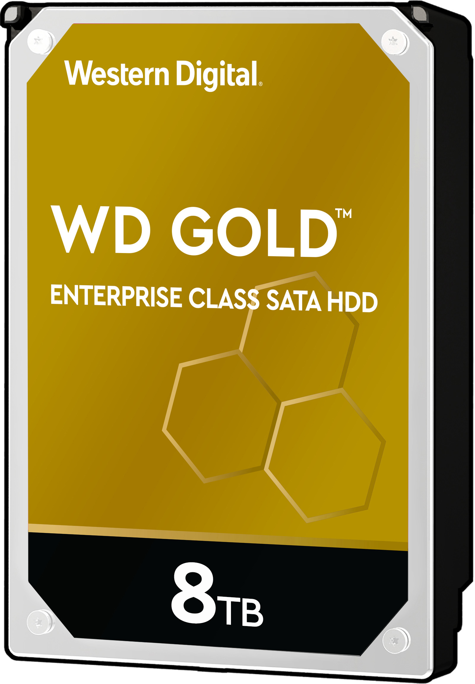 WD Gold™ Festplatte, 8 TB HDD SATA 6 Gbps, 3,5 Zoll, intern